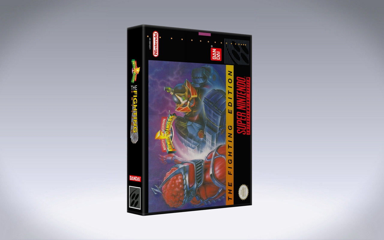 Gaming Relics - Super Nintendo - Mighty Morphin' Power Rangers ...