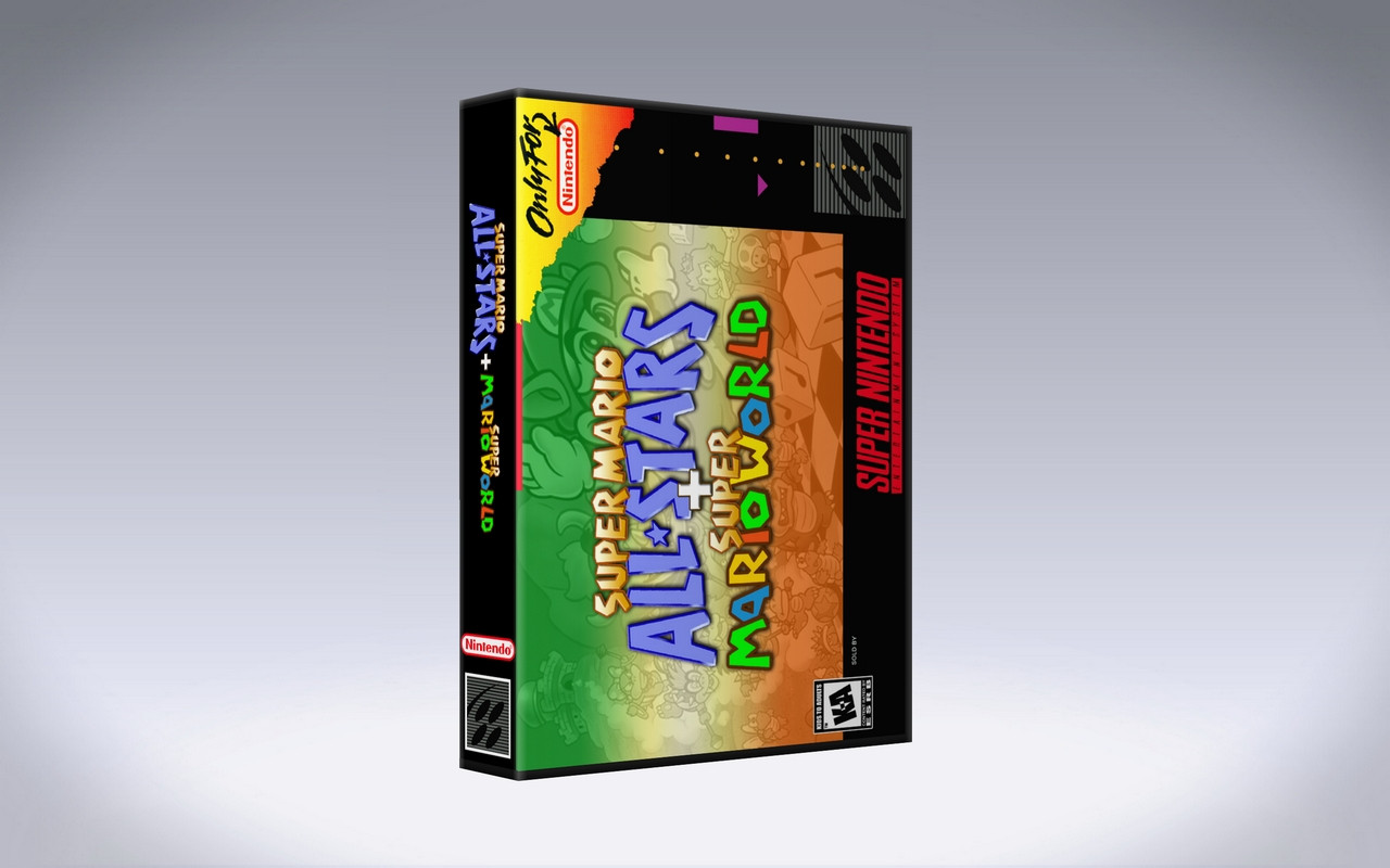 Gaming Relics - Super Nintendo - Super Mario All-Stars + Super Mario World