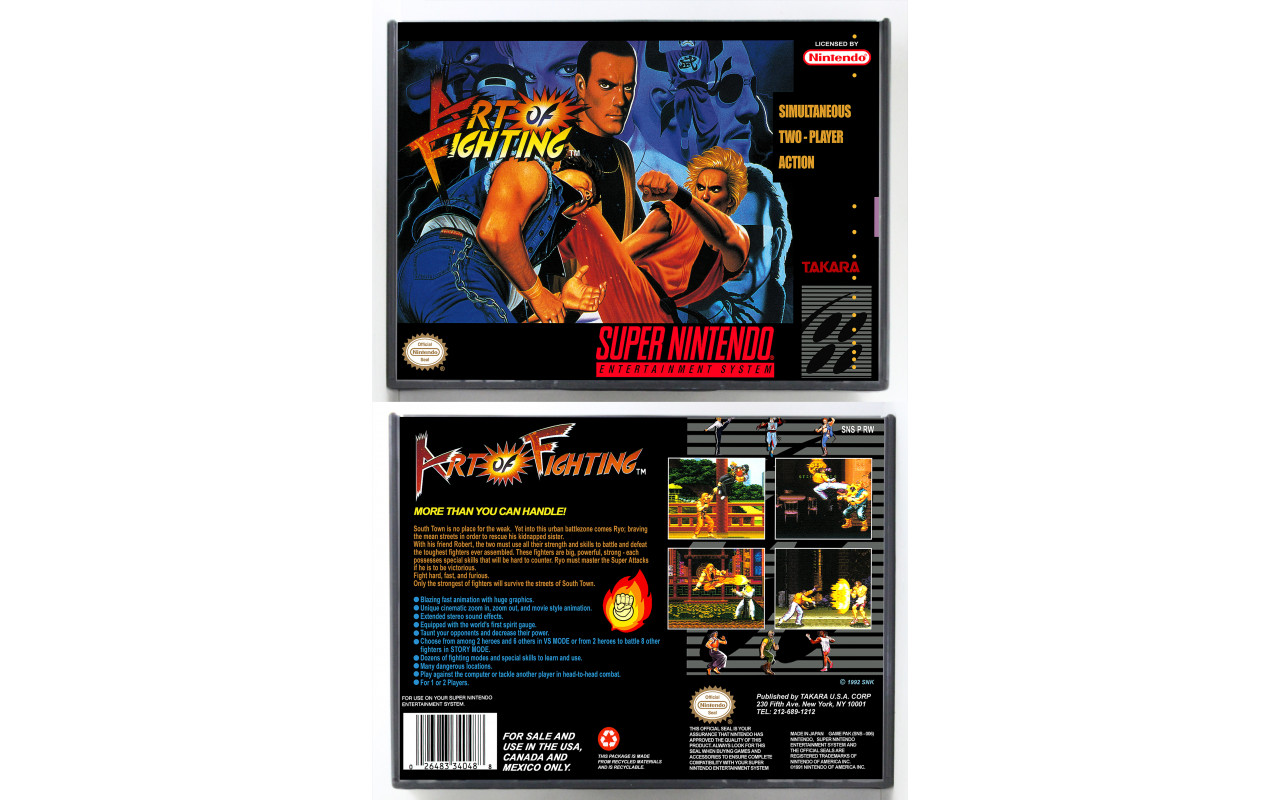 Gaming Relics - Super Nintendo - Art of Fighting