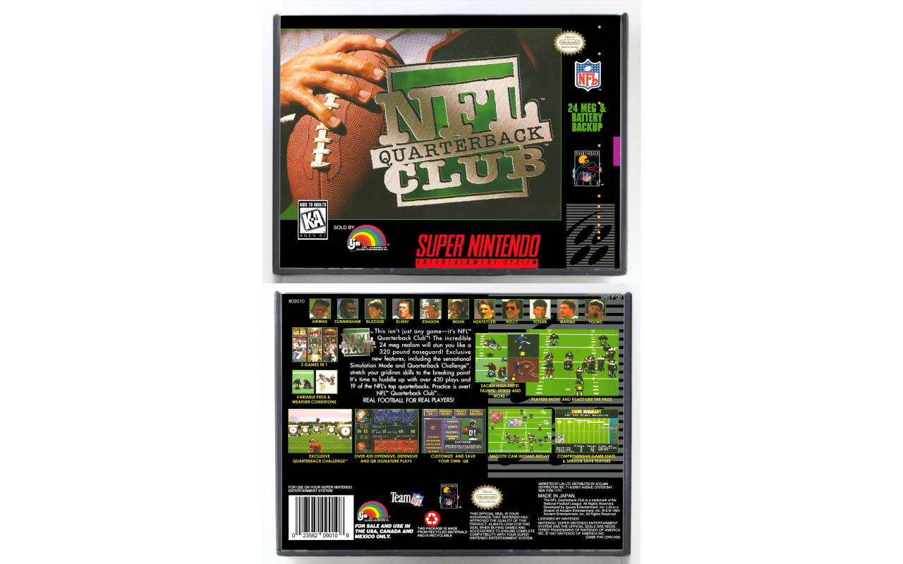 Gaming Relics - NFL Quarterback Club