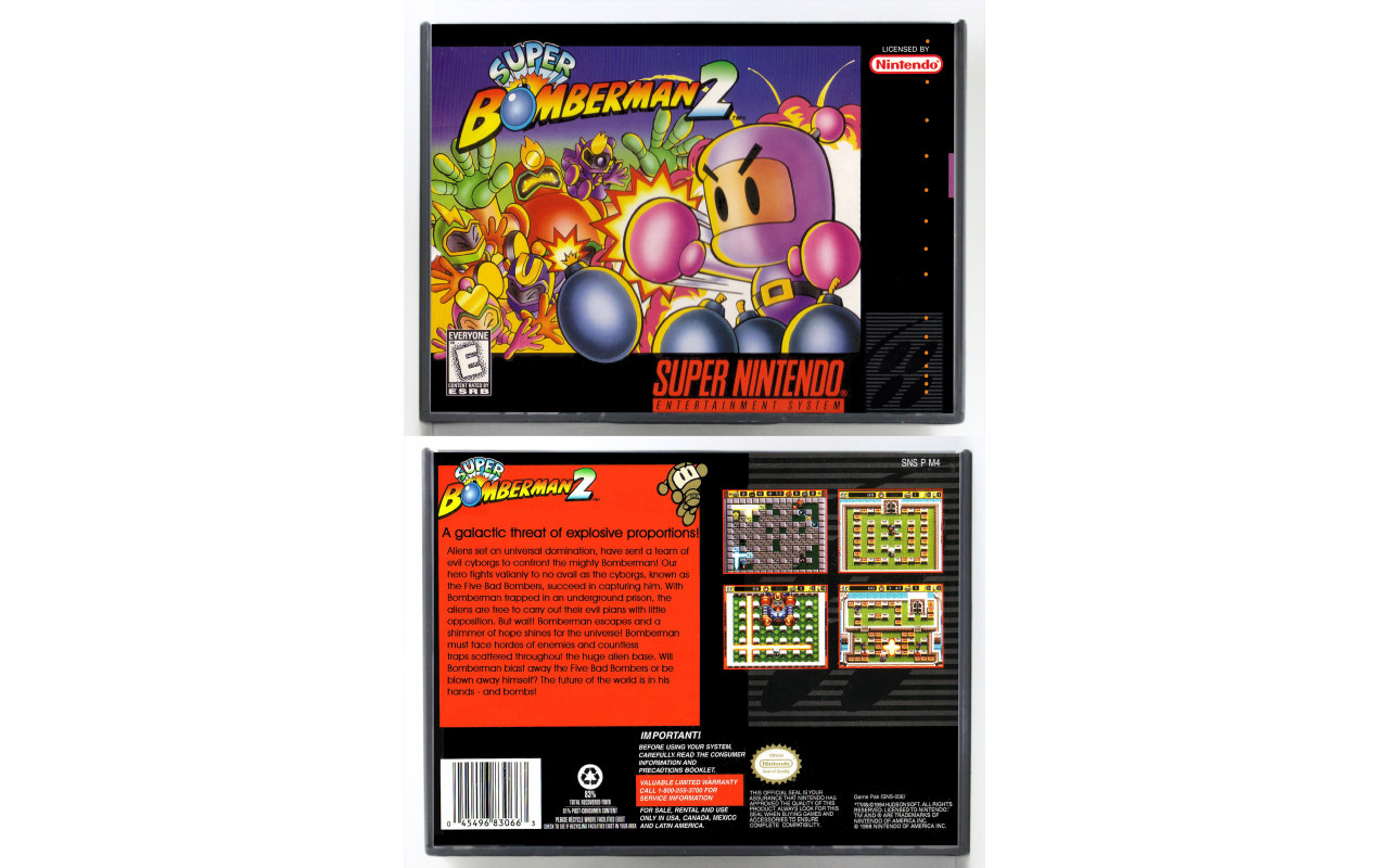 Gaming Relics - Super Bomberman 2