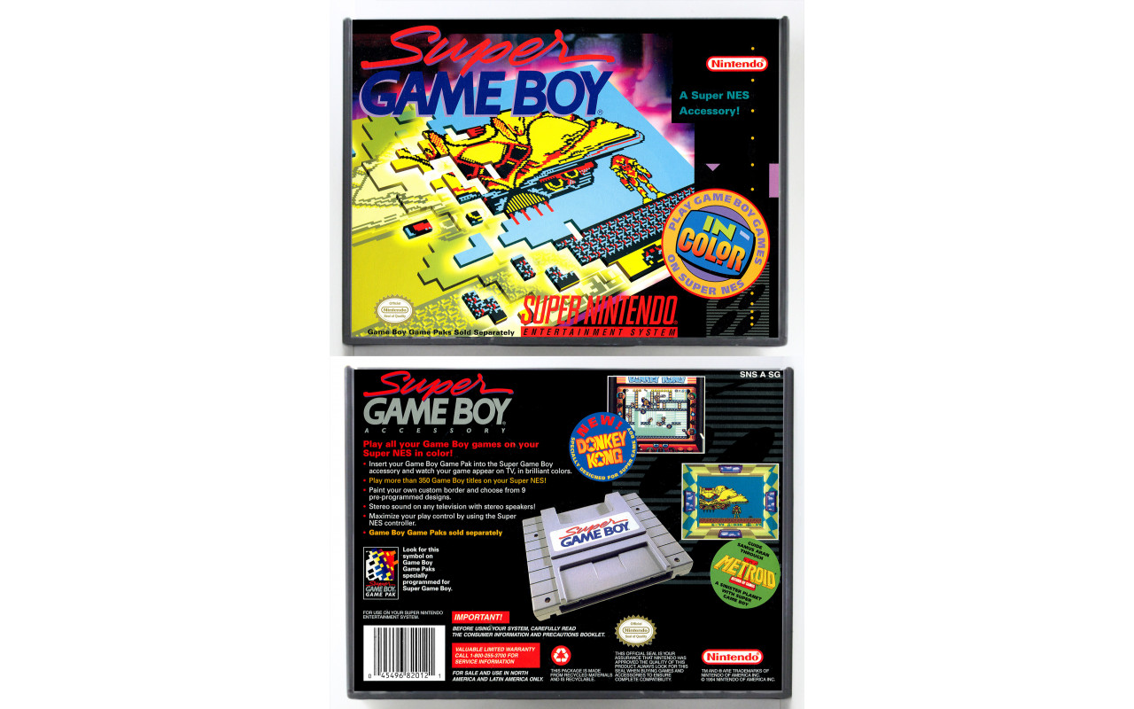 Gaming Relics - Super Nintendo - Retail Style - Super Game Boy (Display ...