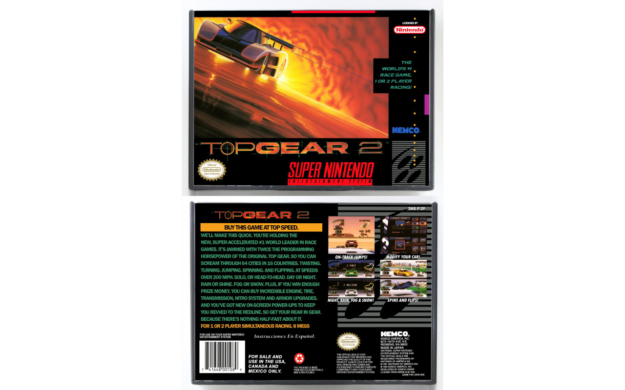 Super Nintendo - Top Gear (1992)