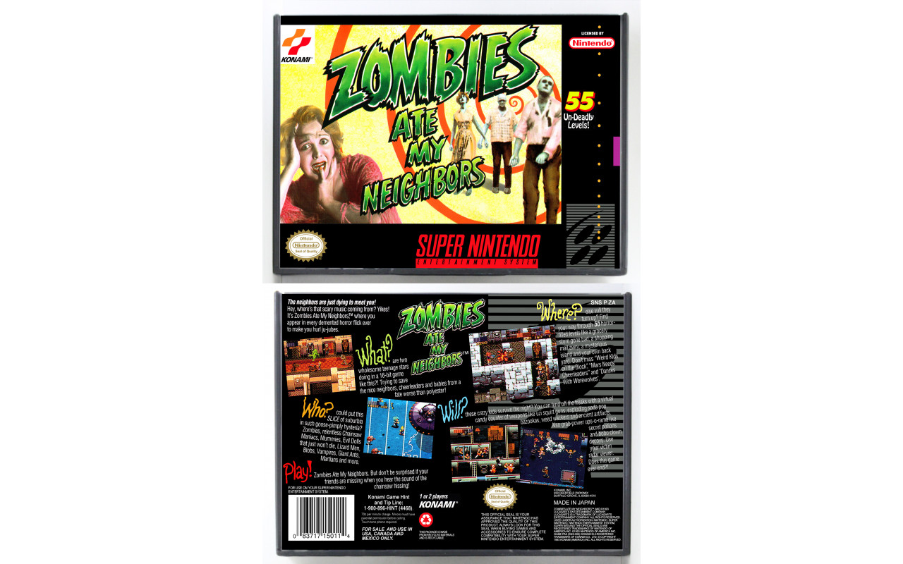 Zombies Ate My Neighbors (SNES)