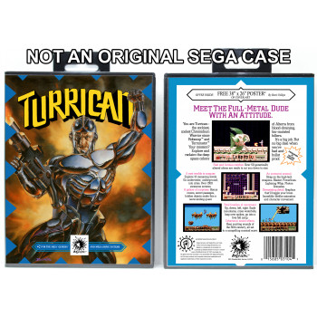 Turrican (for Repro Cartridge or YOU modify the case)
