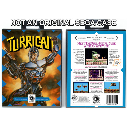 Turrican (for Repro Cartridge or YOU modify the case)