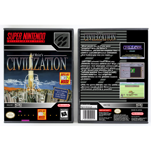 Civilization, Sid Meier's
