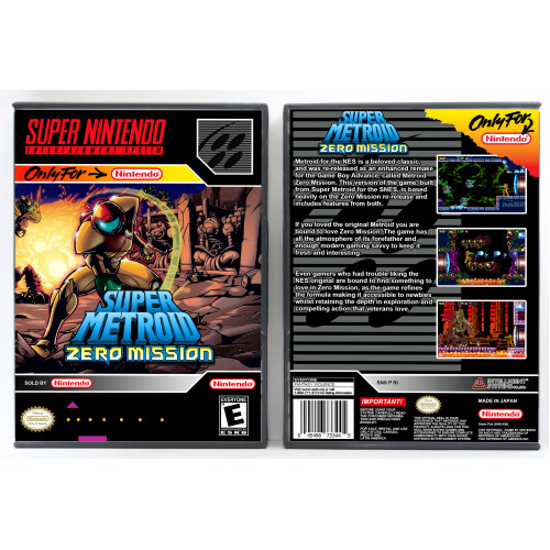 Super Metroid Zero Mission