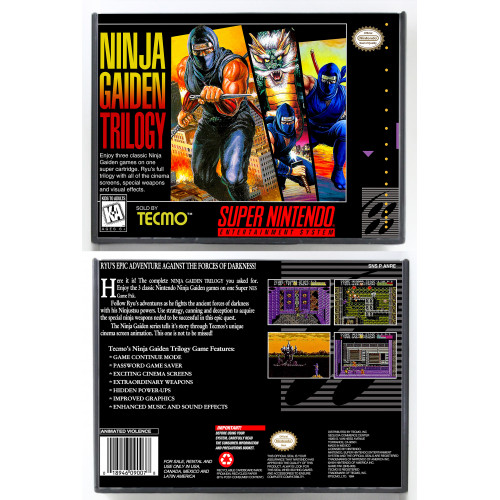 Gaming Relics - Super Nintendo - Retail Style