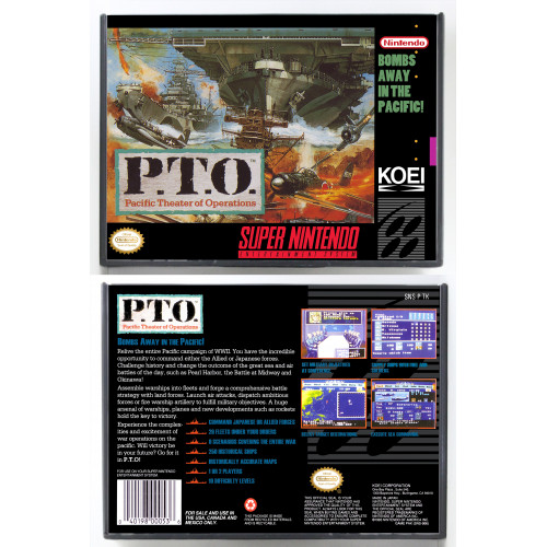 P.T.O. Pacific Theater of Operations
